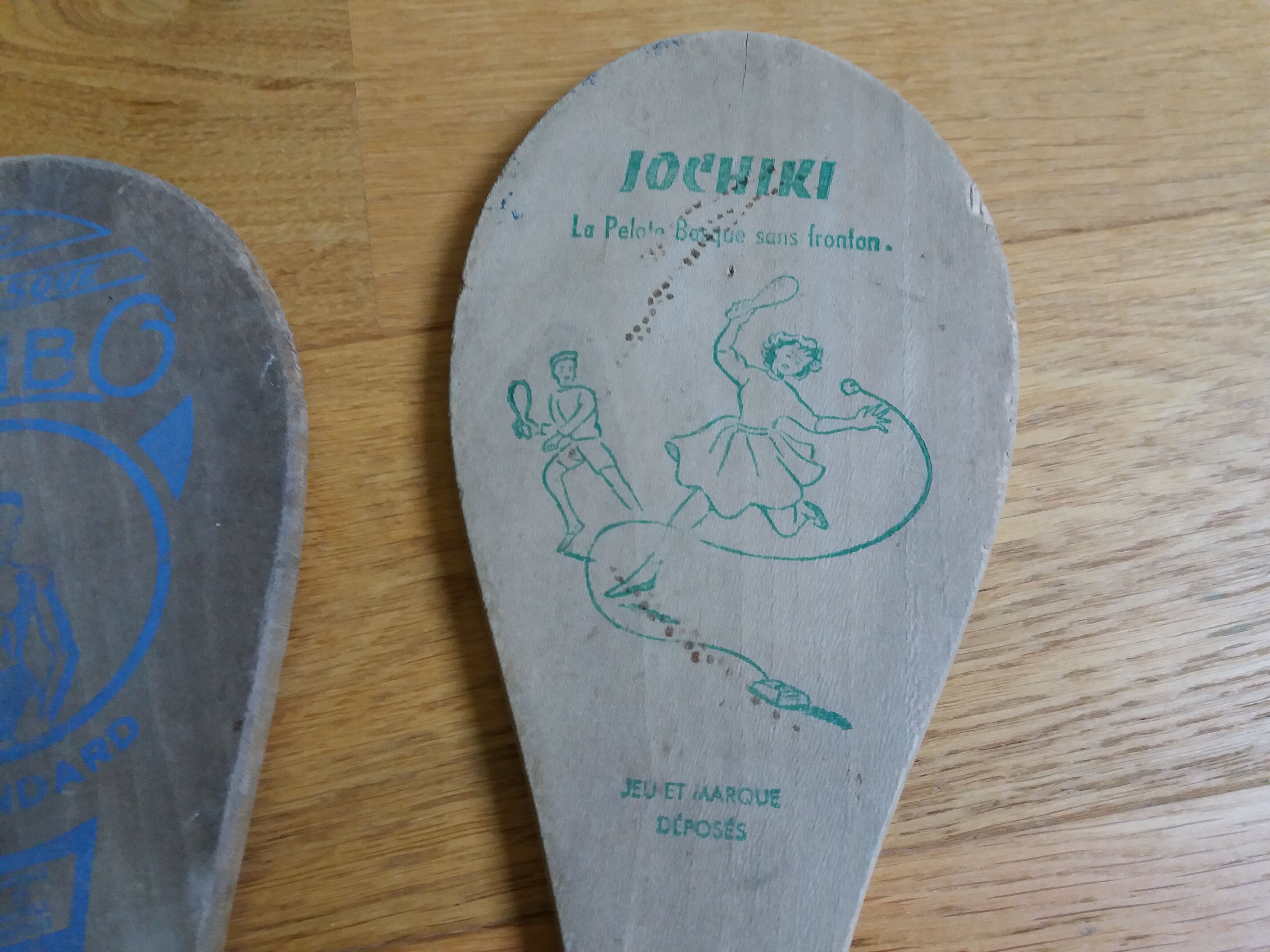 Jokari Basque pelota rackets