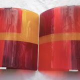 Pair of Italian wall lights in Murano glass