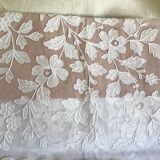 Ceremonial tablecloth in white organza