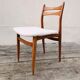 Lot de 4 chaises scandinaves vintage, 1960