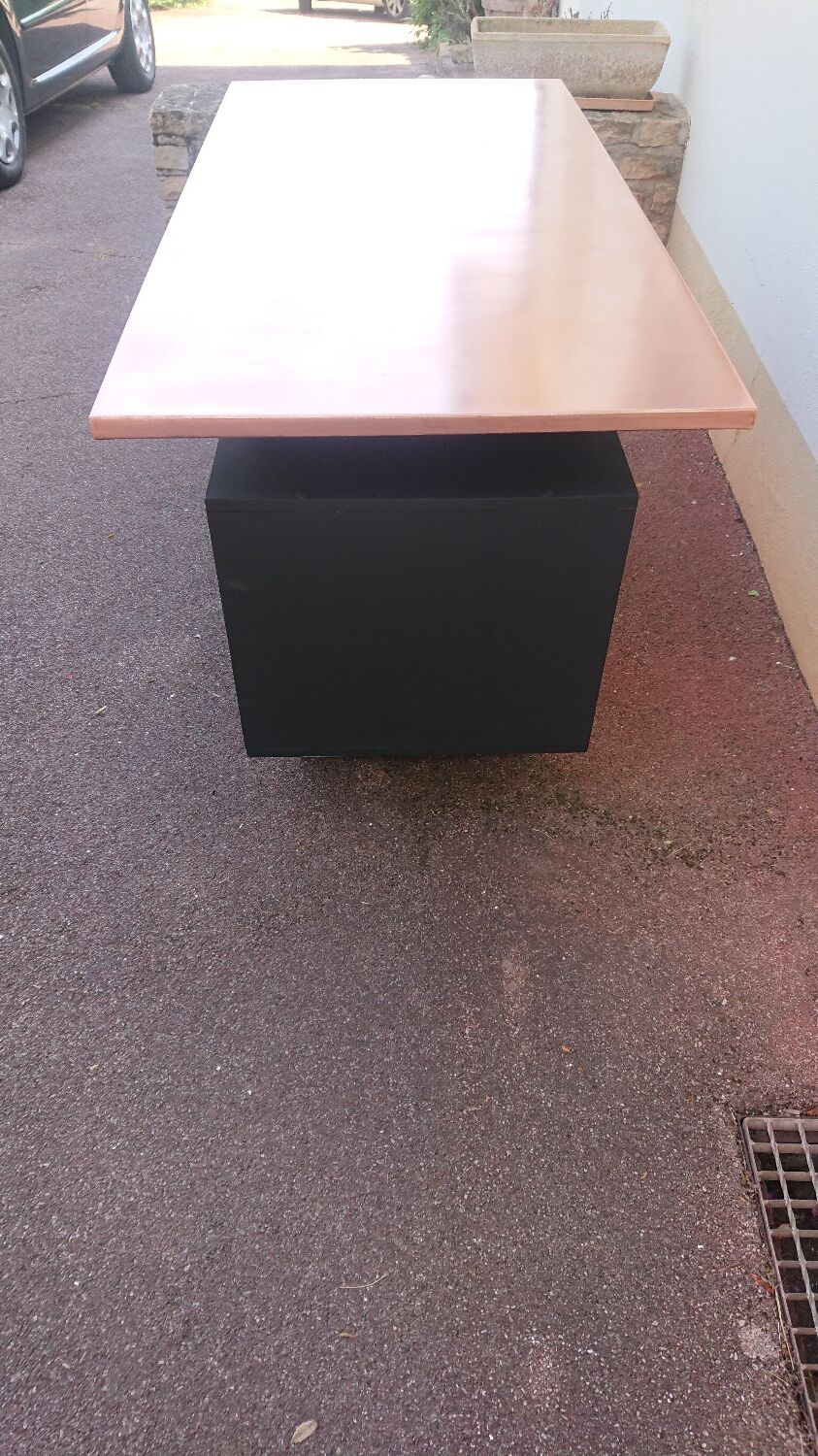 Copper desk