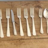 1 set of 6 silver-plated forks