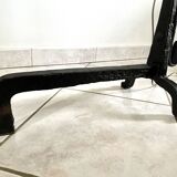 19th century wrought iron floor lamp