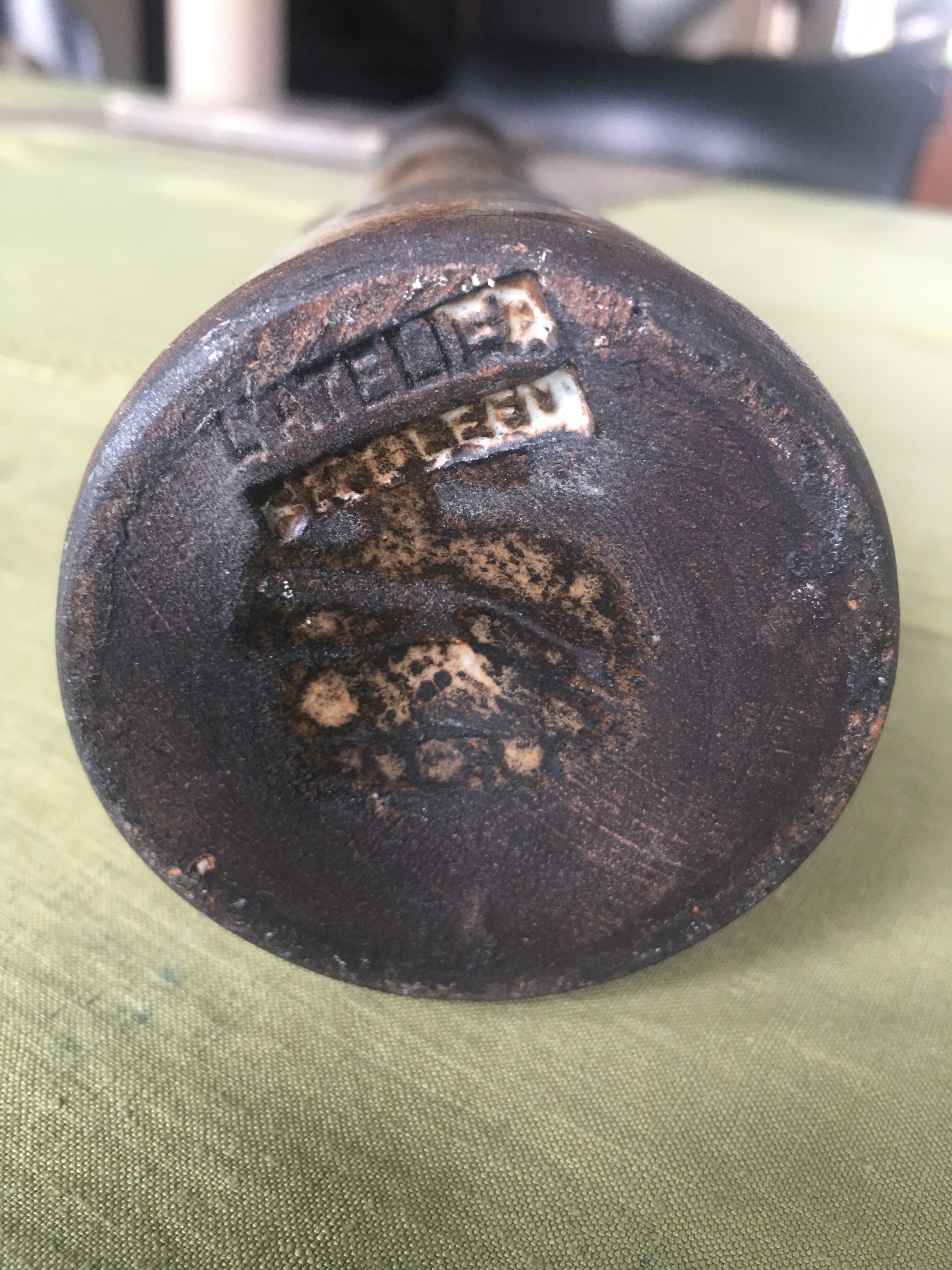 Wooden Jacques ceramic vase
