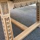 Table à manger de ferme bretonne extensible rénovée en chêne 19ème 200-290c
