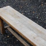 Wooden bench
