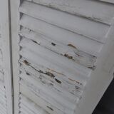 Wooden shutters louvers 2 swings L 49.5 x H 152 cm