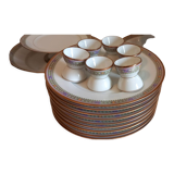 Table service Limoges porcelain