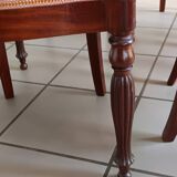 Set of 5 19th century cacahogany chairs