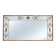 Brasserie Mirror – Art Nouveau Style – Églomisé Glass – Gilded Wood