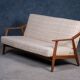 Teak Sofa attributed to H. Brockmann-Petersen for Randers Møbelfabrik, 1960s