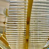 Palm model glass chandelier, Italy 1980 Venini