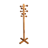 Coat rack in solid pine Scandinavian design