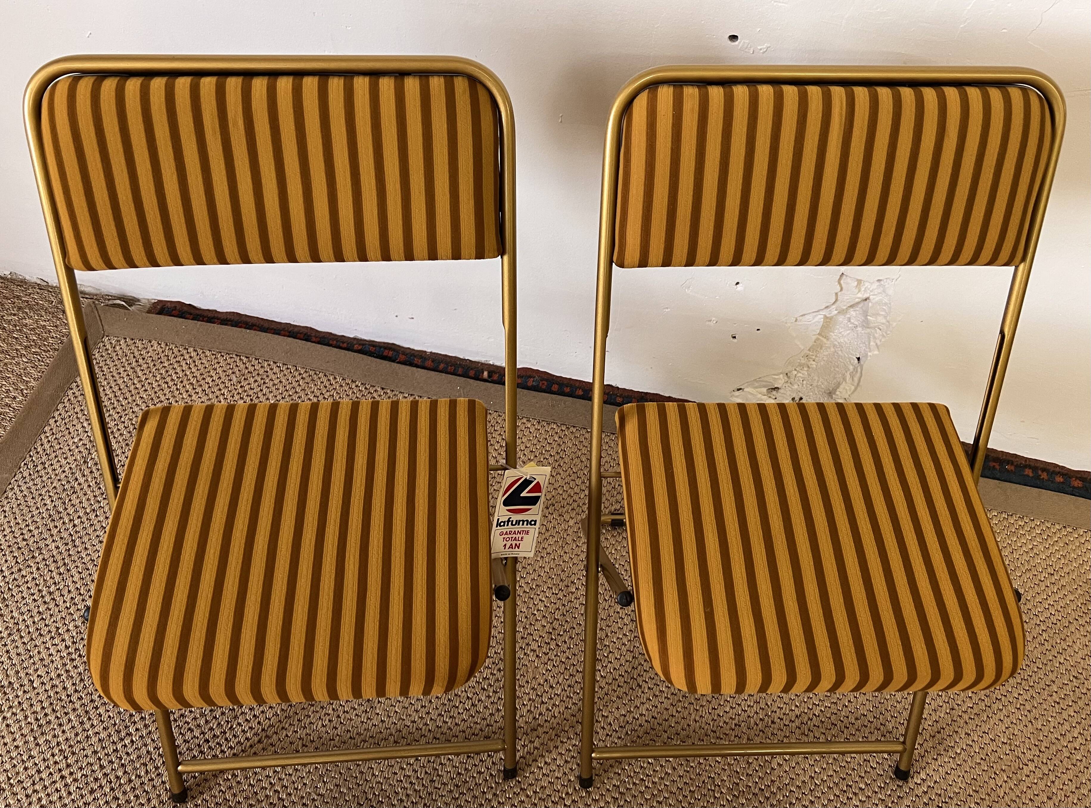 Lafuma folding chairs