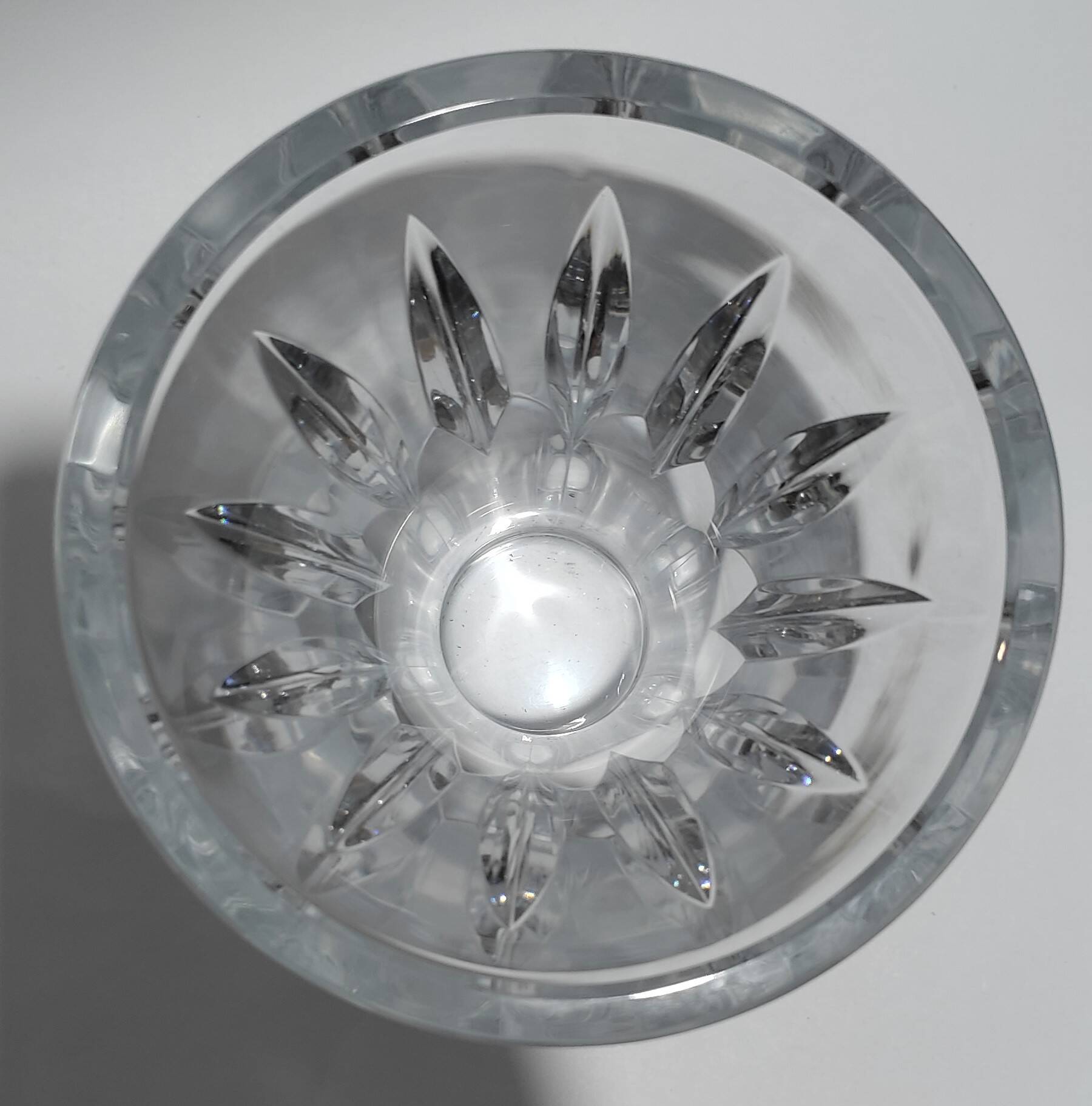 Baccarat crystal vase