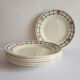 Set of 6 flat plates St amand vintage vintage