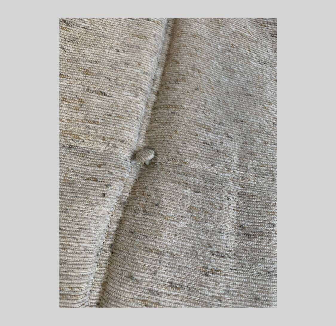 Chauffeuse beka , 1970 en velours tricoté