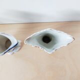 Set of 3 cone vases, groom's vases