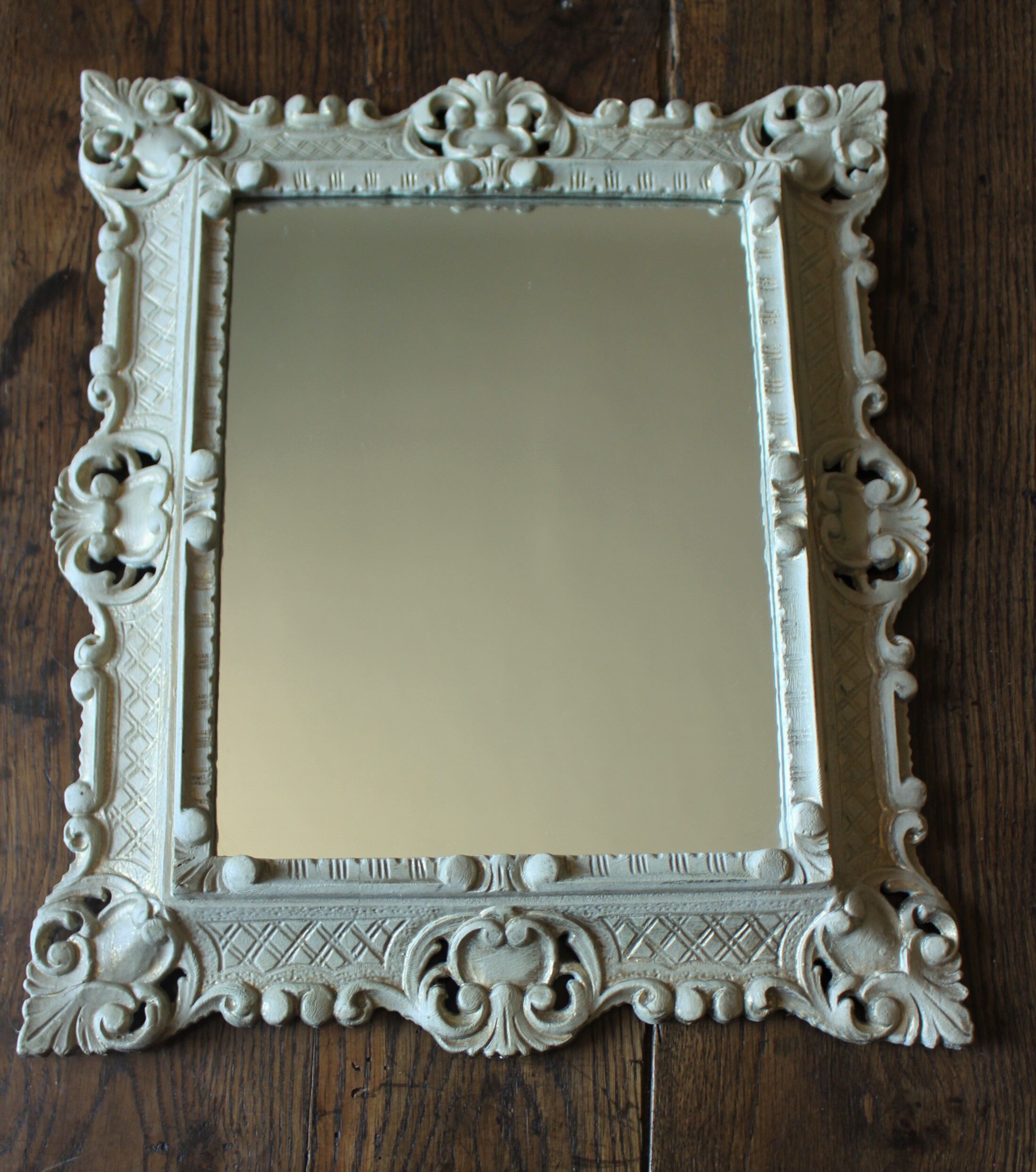 Baroque gilded mirror