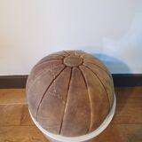 Vintage leather medicine ball Ø25cm