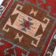 3x10 Mid Century Modern Burgundy Vintage Runner Rug, 97x3235Cm