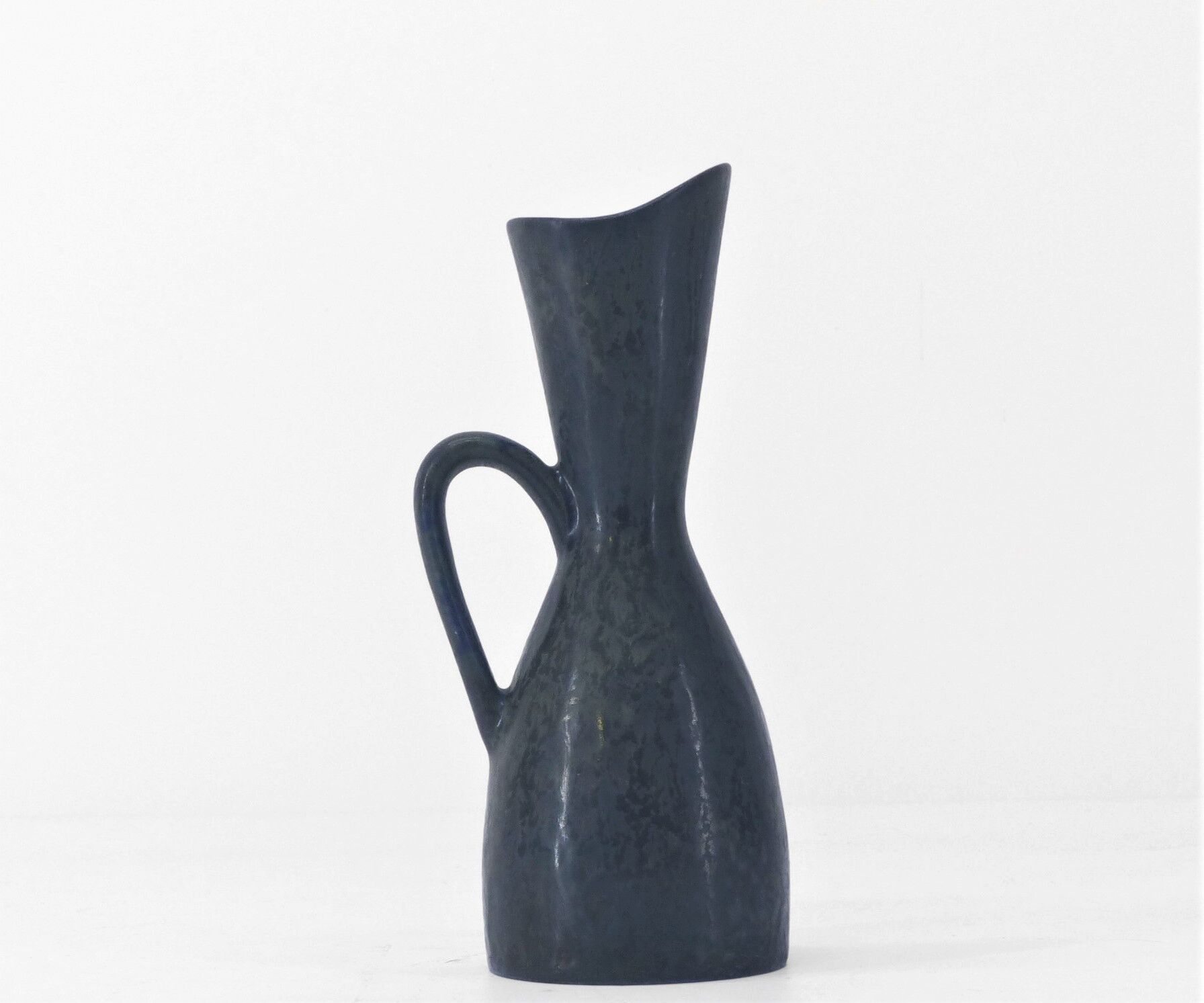 Blue stoneware vase Carl Harry Stalhane 1960 - Rörstrand