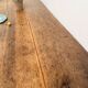 19th century walnut drapery table 2m1