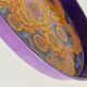 Vintage round tin serving tray, Mandala, Worcester Ware, England
