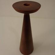 Large Teak Candleholder from Anri Form, Italy, 1960s