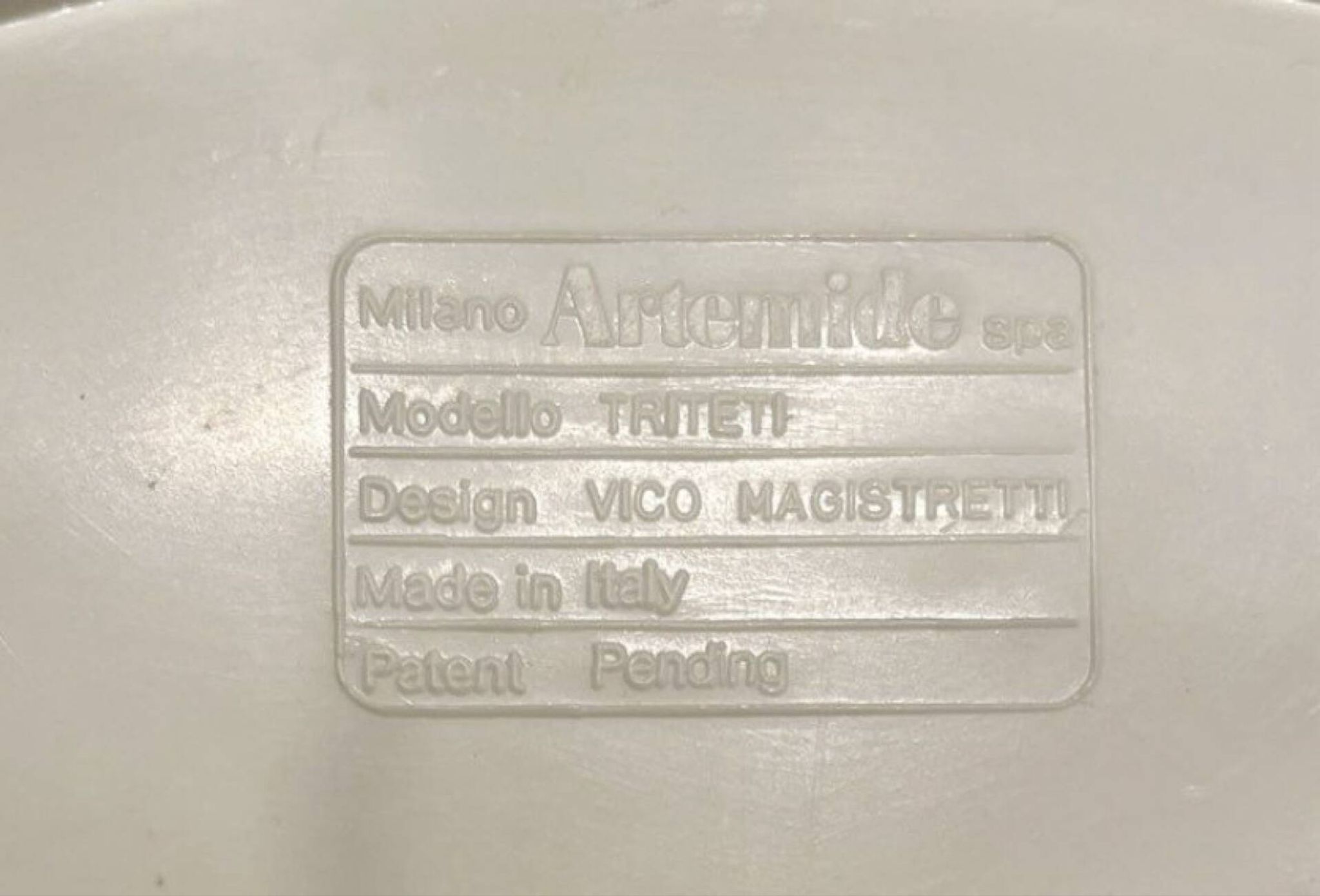 Applique triteti Vico Magistretti 1970