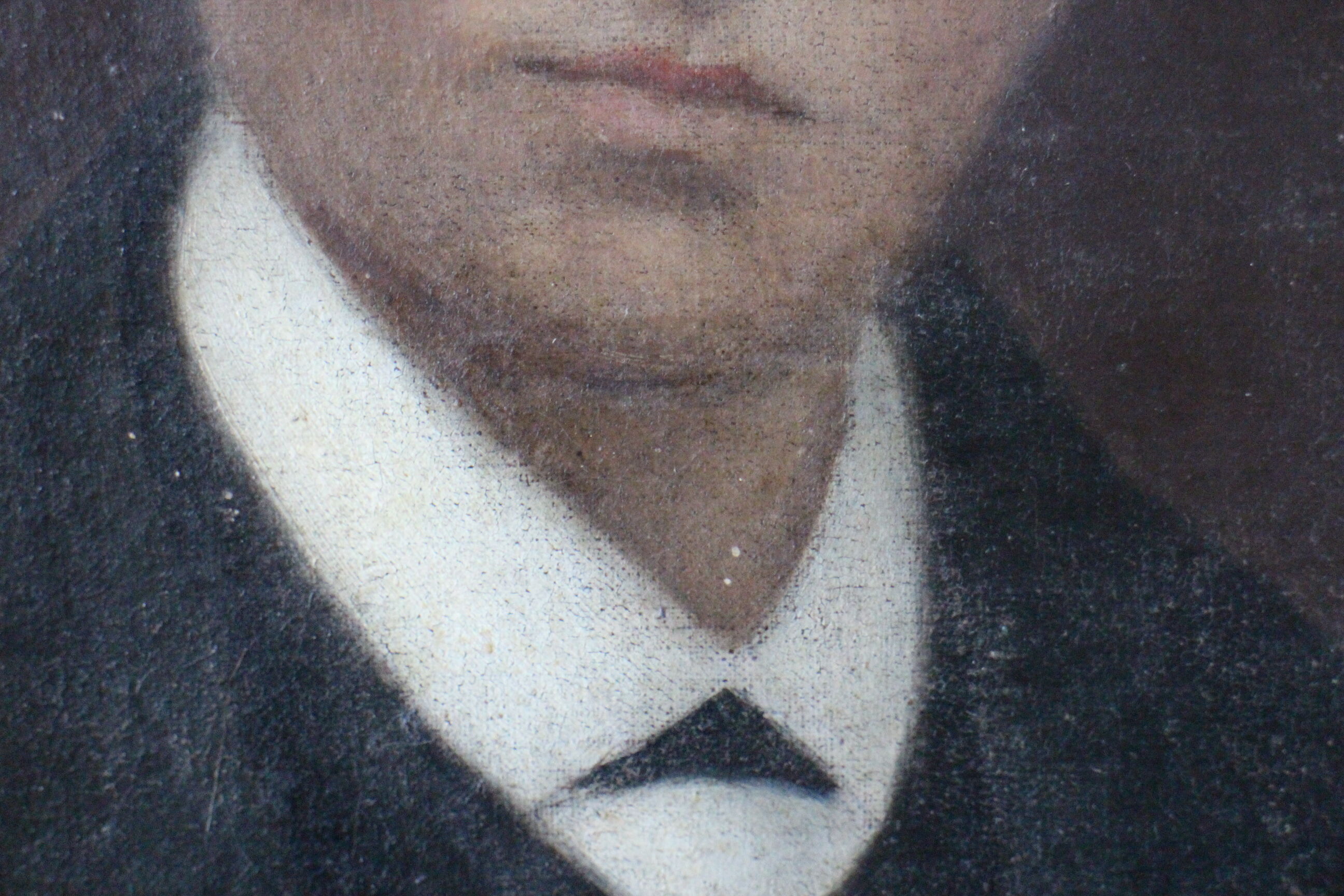 Oil portrait of a young man