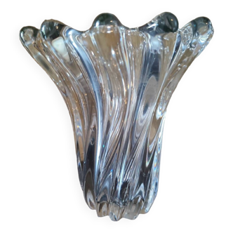 Corolle Vase in Crystal Glass