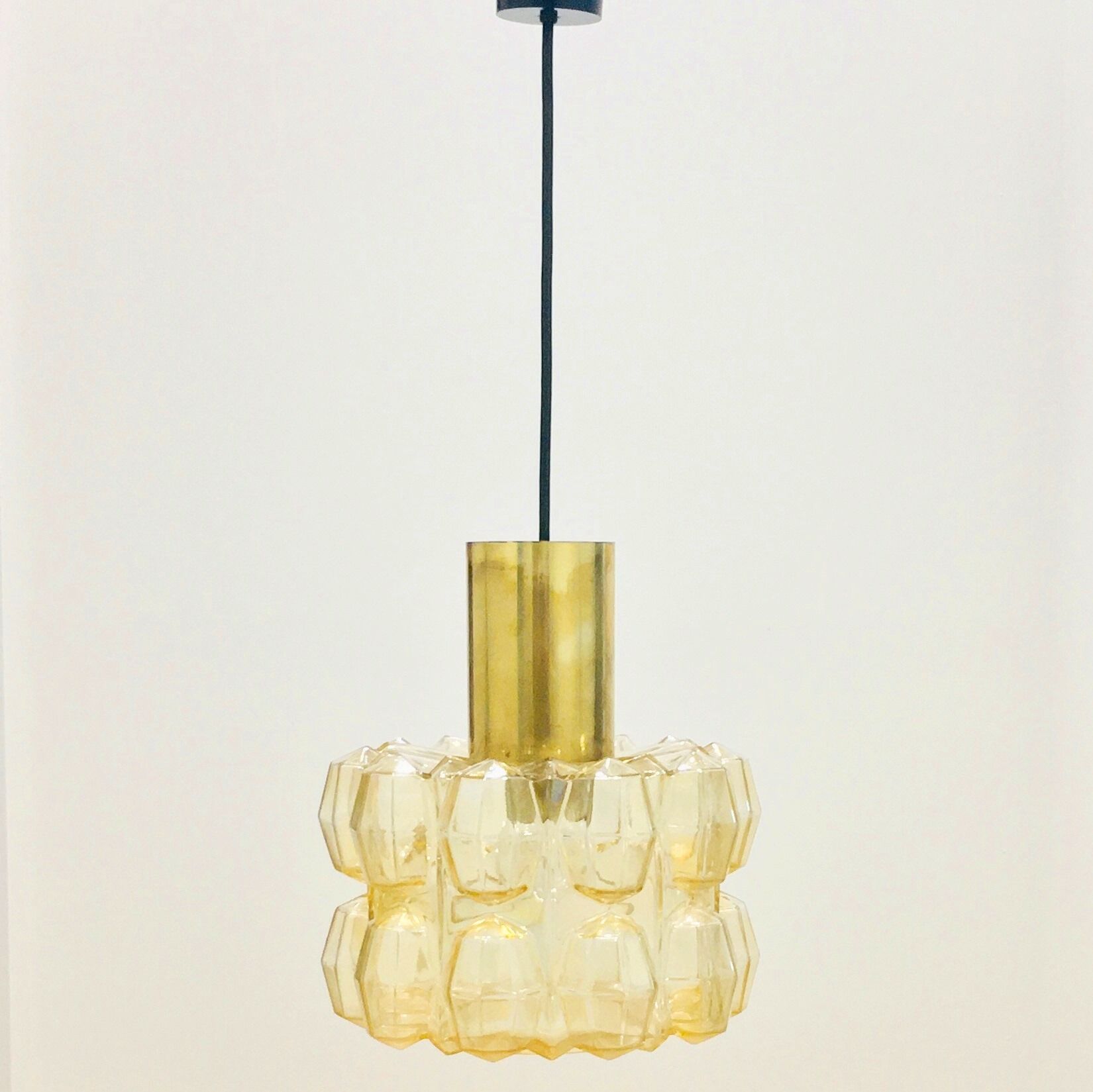 Hanging lamp by Helena Tynell for Limburg, Germany, 1960s