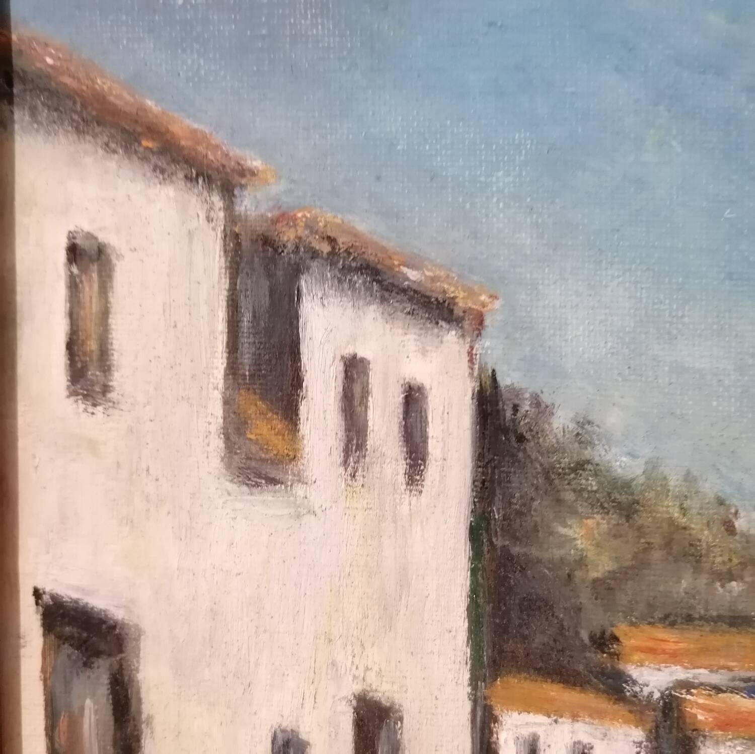 Oil painting on canvas Raphael Dubois