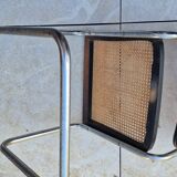 Chaise Marcel Breuer en bois et cannage, 1970