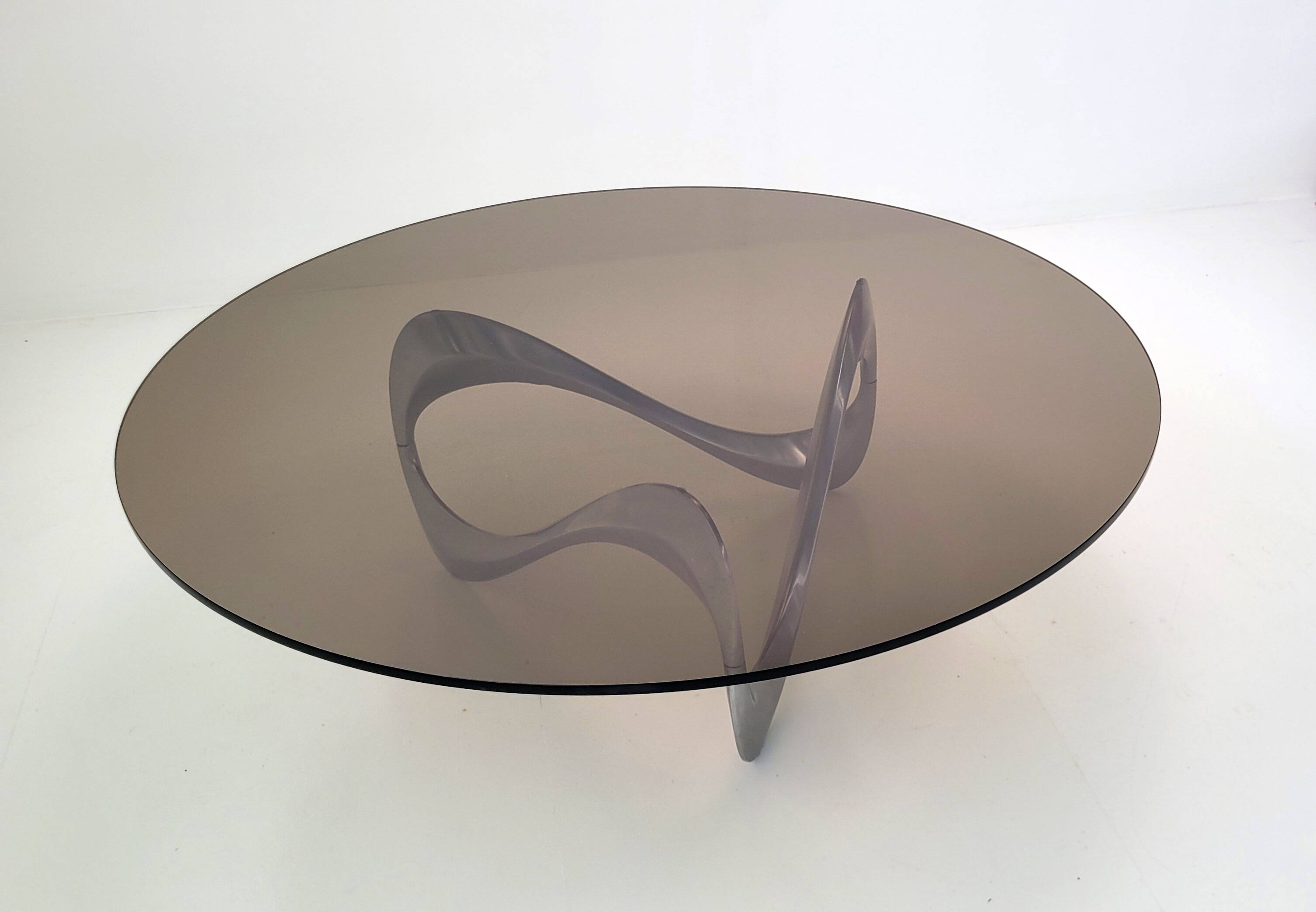 coffee table "Snake" by Knut Hesterberg for Ronald Schmitt, 1960s