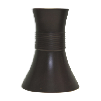 Vintage purple conical vase