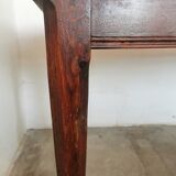 Wooden bistro table
