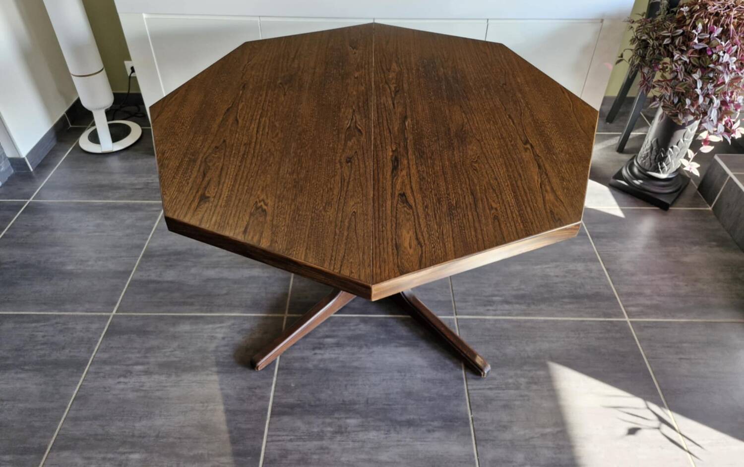 Vintage Monopoly Extendable Table, 1970s