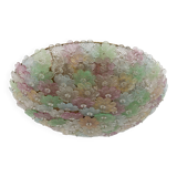 Attribué à Barovier & Toso, plafonnier en verre de Murano de style moderne du milieu du siècle