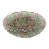 Attribué à Barovier & Toso, plafonnier en verre de Murano de style moderne du milieu du siècle