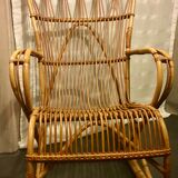 Rattan rocking chair