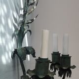 Wall lamp iron and sheet metal