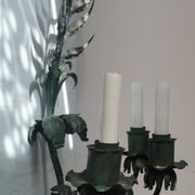 Wall lamp iron and sheet metal