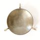 Vintage round brass tray on seahorse feet