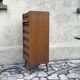 Chiffonnier pieds compas 1950 en bois clair