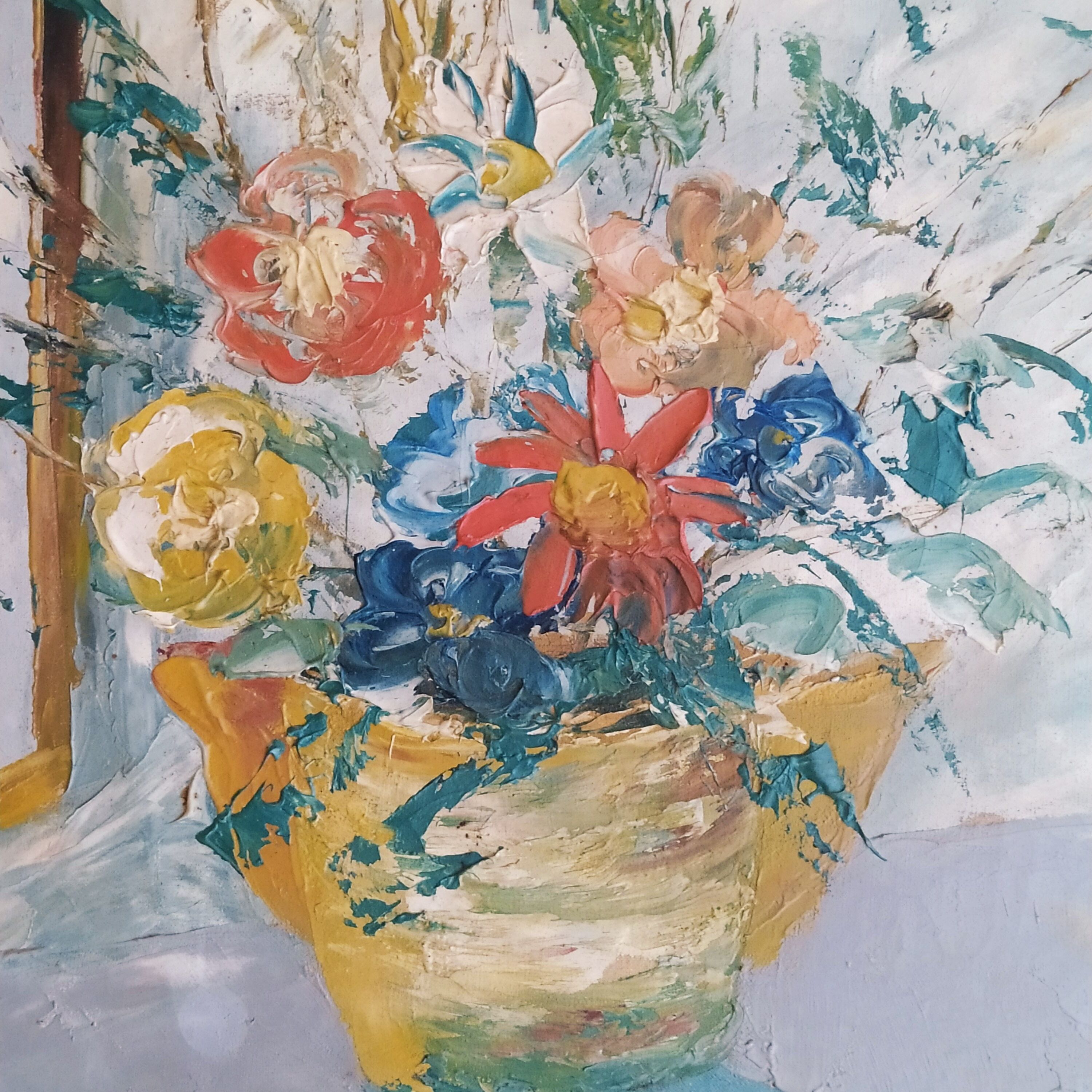 Tableau le bouquet Axel Peters (1863-1942)