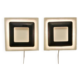 2 Doria wall lights