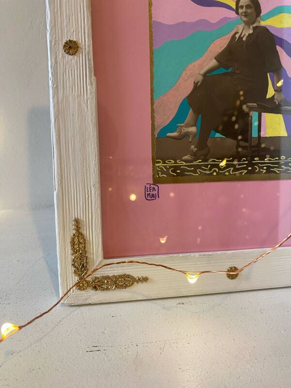 Cadre et photo anciens