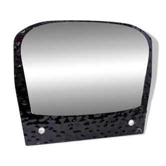 Black glass mirror 1970